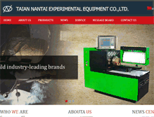 Tablet Screenshot of nantaichina.com